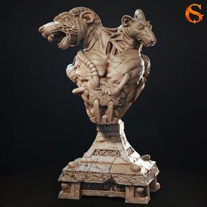Bust - Ratsar, Ettin Wererat Monster
