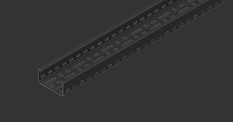 Cable Tray 100mm x 3000mm TYPE2