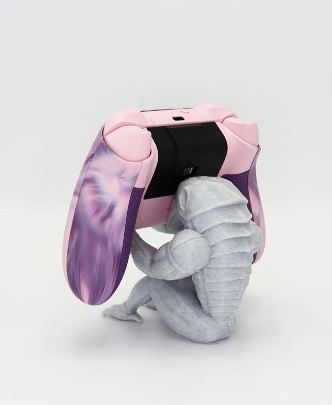 Chozo statue controller stand