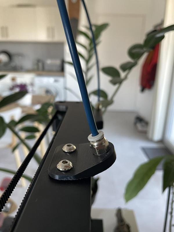 Creality Ender 3 V3 SE / KE filament guides for spool relocation