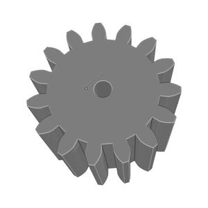 Gear Wheel PLN TTH15 BU01.00 SFT2.0mm - SPN-GWH-0040