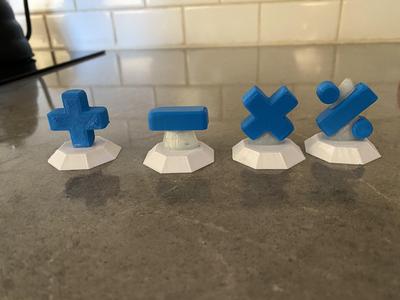 Math Figure Stands