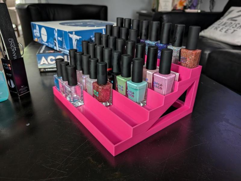 Nail Polish Rack (Holo Taco)