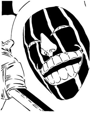 Mayuri Kurotsuchi stencil 2