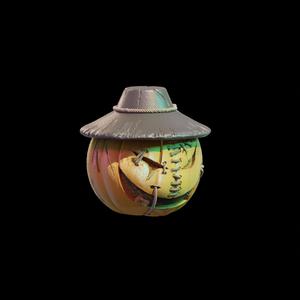 Scarecrow Pumpkin Head