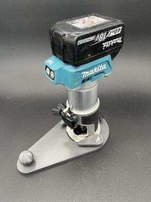 Fräsplatte für MAKITA DRT50 bzw. RT0700; RT0702;Katsu- Kantenfräse