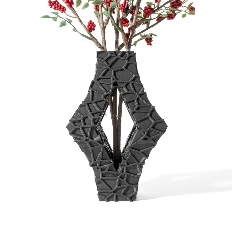 The Avari Vase, Modern and Unique Home Decor for Dried and Preserved Flower Arrangement  | STL File