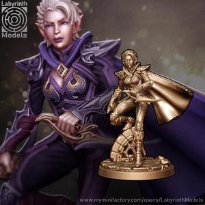Dark Elf Talon Champion - 32mm scale