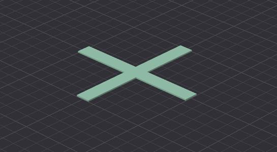 X model for first layer testing