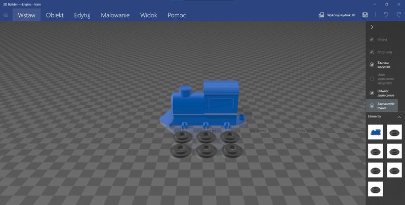 train set