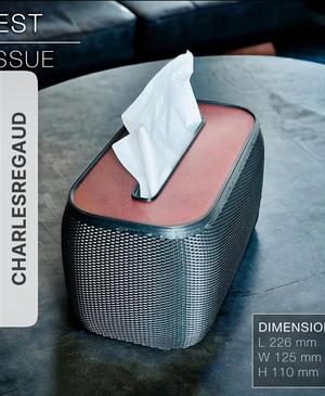 NEST  |  Wicker Tissue Box by CharlesRegaud