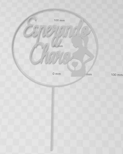 Topper esperando al bebe