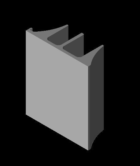 Dual Vertical Laptop Stand (HxP)