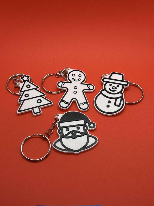 Christmas keychains