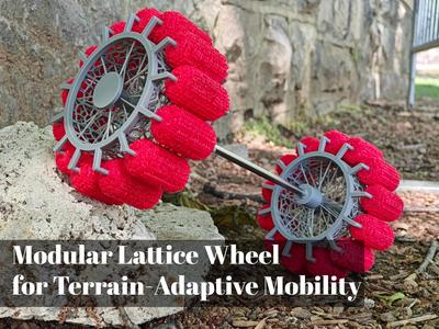 Modular Lattice Wheel for All-Terrain Mobility-V2