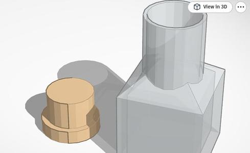 Working potion bottle