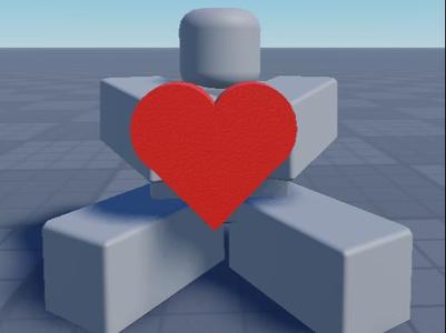 Valentines Day Roblox Noob With a heart
