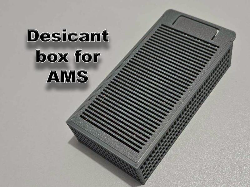 Desicant box for AMS