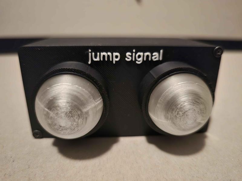 militery Jump light / vojenský semafor na skákání