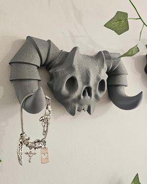 Demon Skull Wall Hook