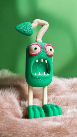 Furcorn 3D Print Model – From the “3D Printing Your Most Liked Comments” Challenge