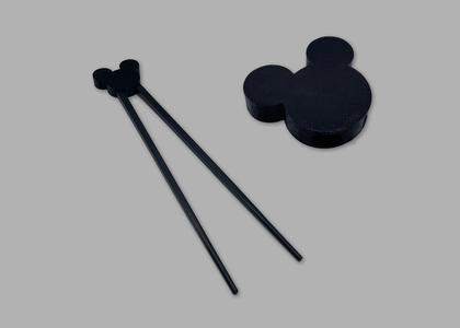 Mickey Mouse Ears Chopsticks Helpers