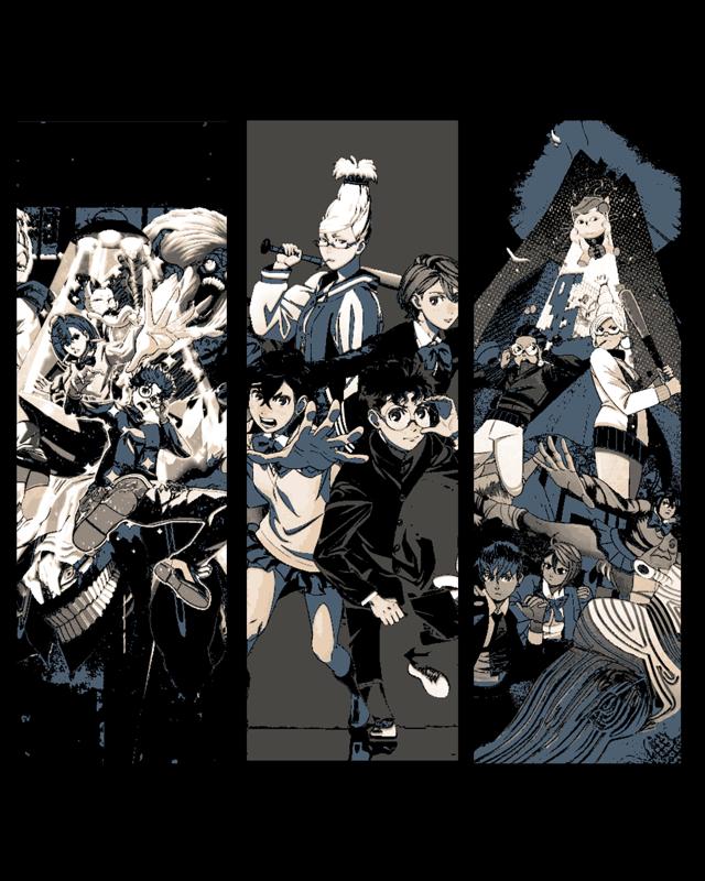 Fan art set of Bookmarks - DanDaDan Anime Poster Designs