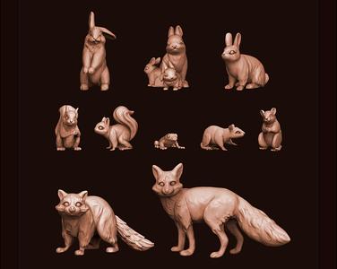 Animal Set 3 - Forest Animals