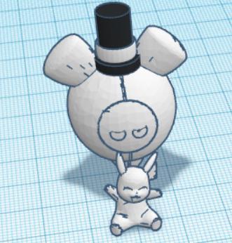 Pecharunt with top hat seconds away from murdering innocent chonkochu:)