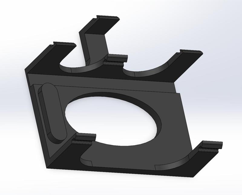 Holder YGE 95LVT ESC with Texy