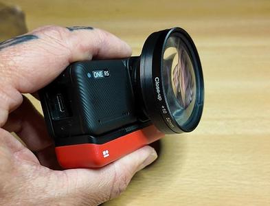  Adapter from Insta360 One RS to 55mm filter