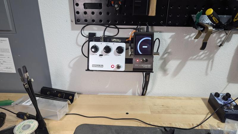 Vertical Pedal Board