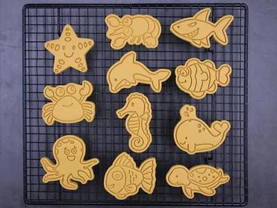 Ocean Animal Cookie Cutters set of 11
