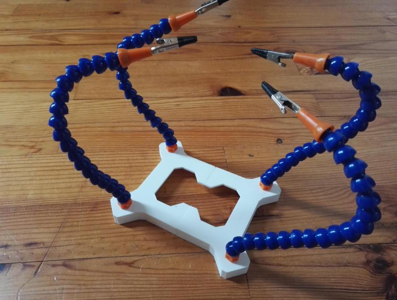 Soldering / handling support