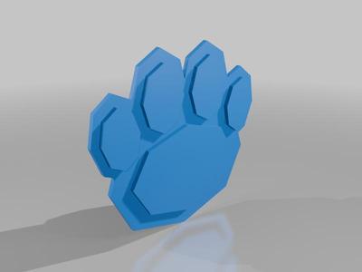 Gorilla tag Paw Badge