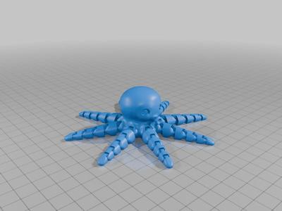 Cute mini octopus