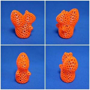 Second Squirrel - Voronoi-Style