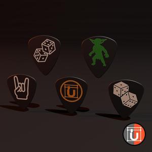Guitar Pick Generator 