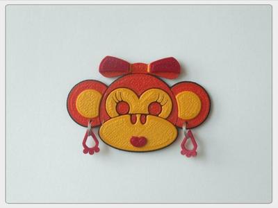 Magnet  Monkey Girl 