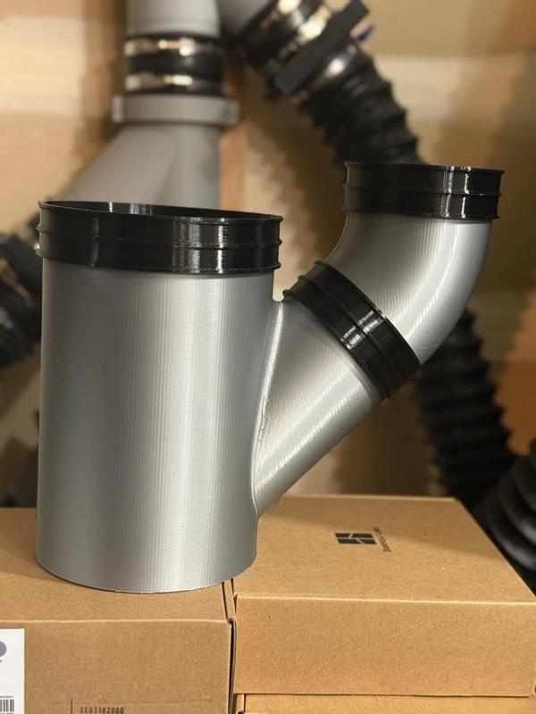 Complete 1.75” inch/45 mm Dust Collection Pipe Fittings and Accessories