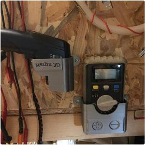 support mural multimètre, wall mount multimeter