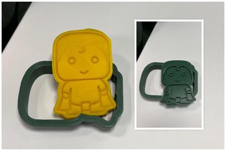 "Superman" Cookie Cutter + Stamp