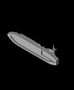1/1250 Scale British LST-3 with LCT 6.stl