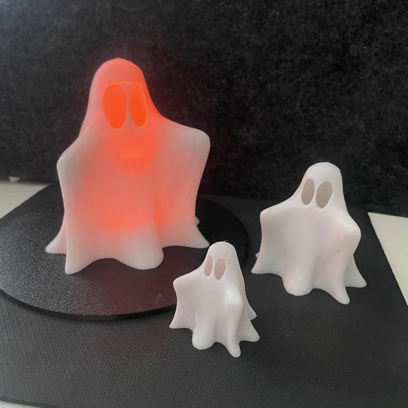 Halloween ghost with/without tealight 40/60/100mm