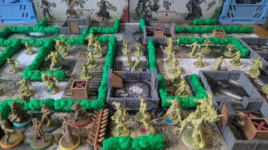 Zombicide Black Plague / Green Horde / White Death - Rooms, Walls & Scenery