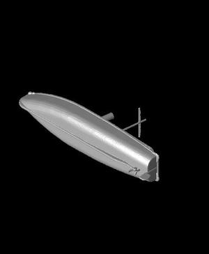 1/350 Scale IJN Boat 17 Meter.stl