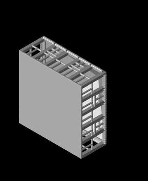 1/35 Scale 16x16 Tent Open Air.stl