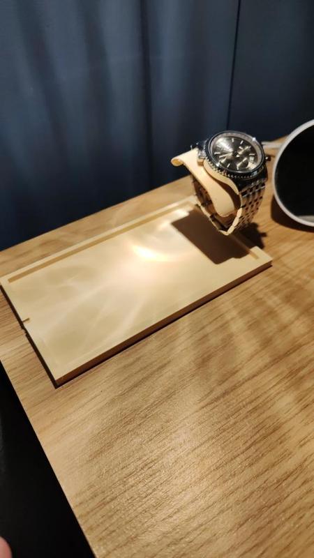 watch stand and phone tray