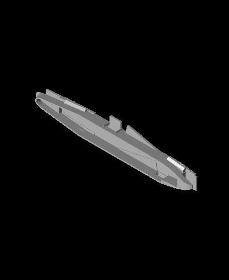 1250 Scale USS United States CVA-58 1947.stl