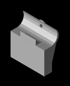3D Printable Bed Slat End Cap